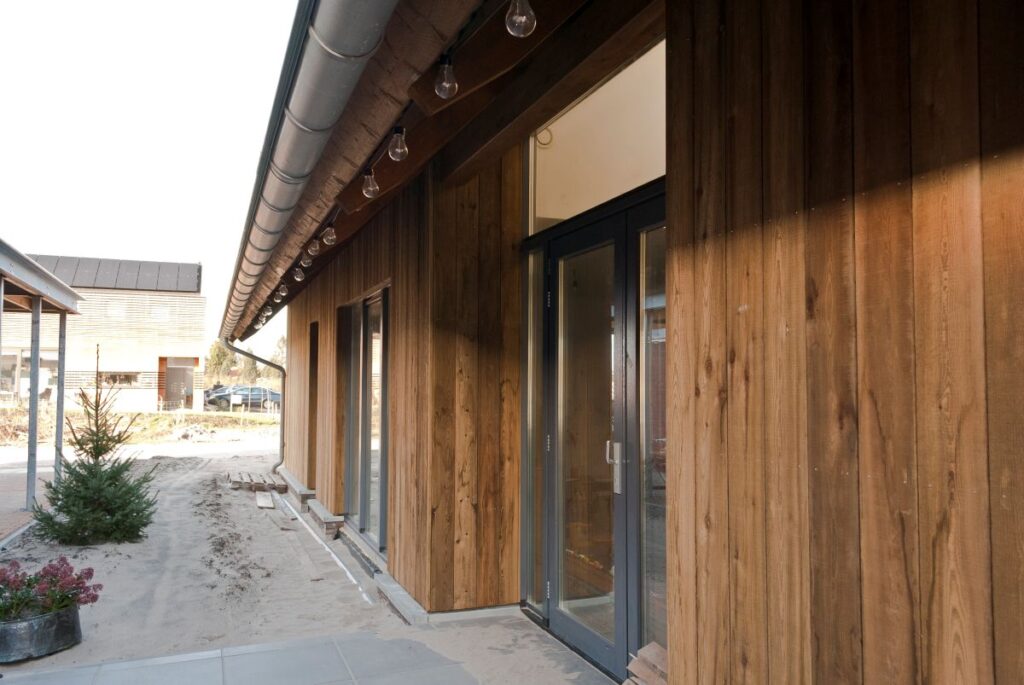 Houtskeletbouw schuurwoning 2 afwerking schuurwoning rustiek